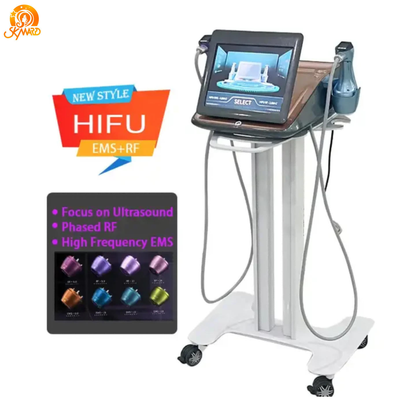 Skyward Hifu Face Lifting Focused Ultrasound Machine