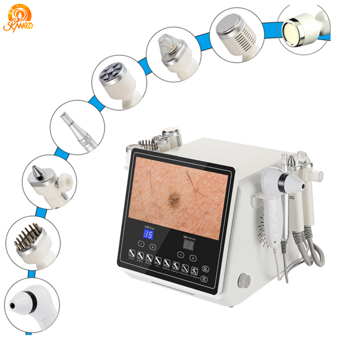 Skyward 8 in 1 Micro Derma Facial machine For Skin Care