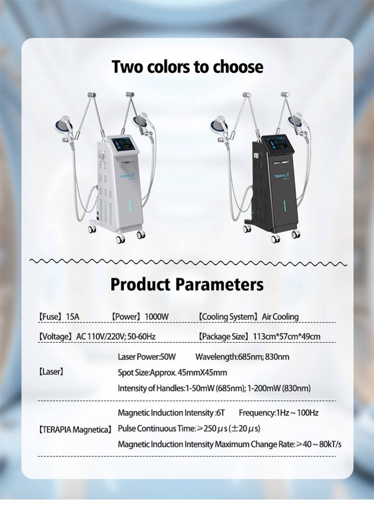 Technical parameter of Pulsed Magnetic Therapy Machine