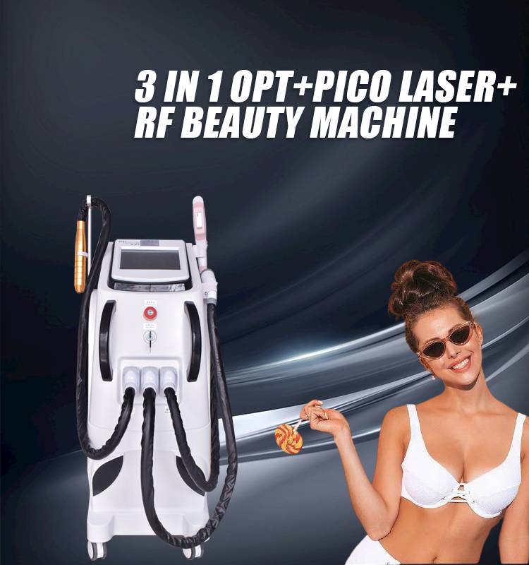 3 in 1 Nd Yag Laser Machine For Skin care