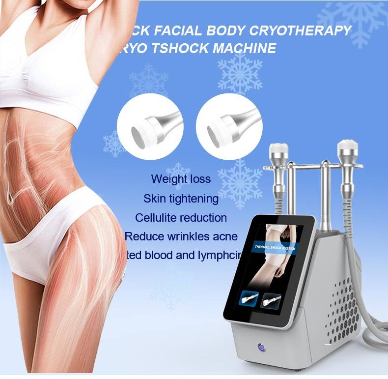 Cryoskin machine for face and body slimming