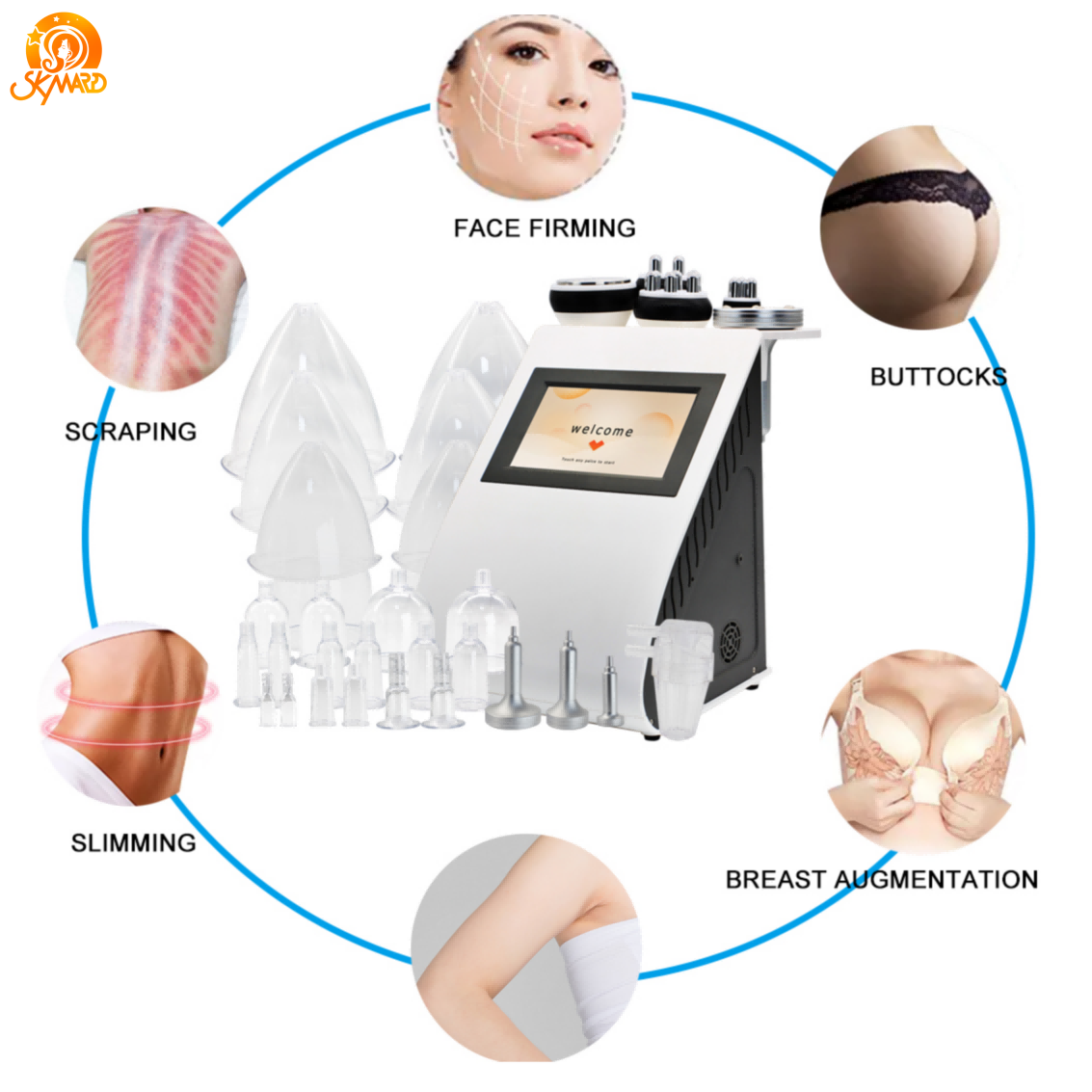 Skyward Vacuum Cavitation Vacuum Breast Lift machine