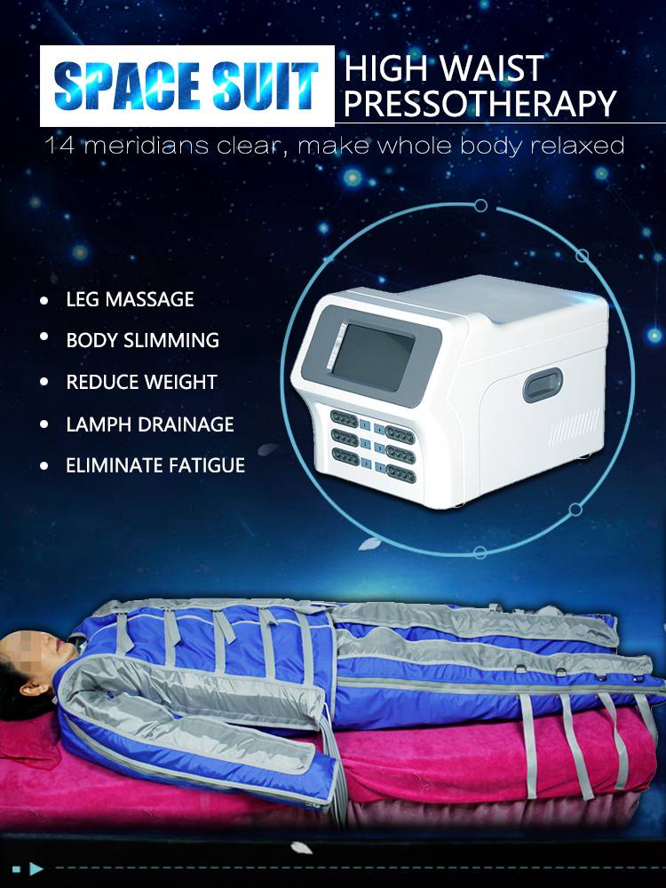 Pressotherapy Beauty Machine with body suits