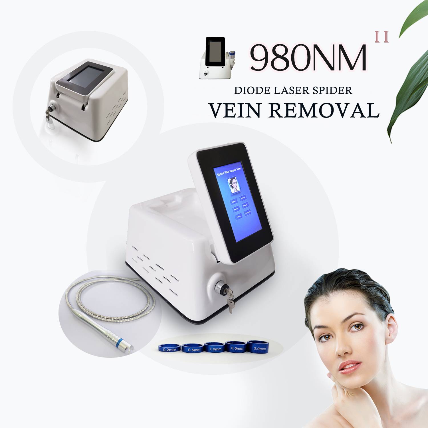 980nm Laser Diode for vein removal