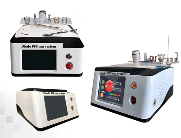 Display of 6 in 1 Endolift Laser Machine