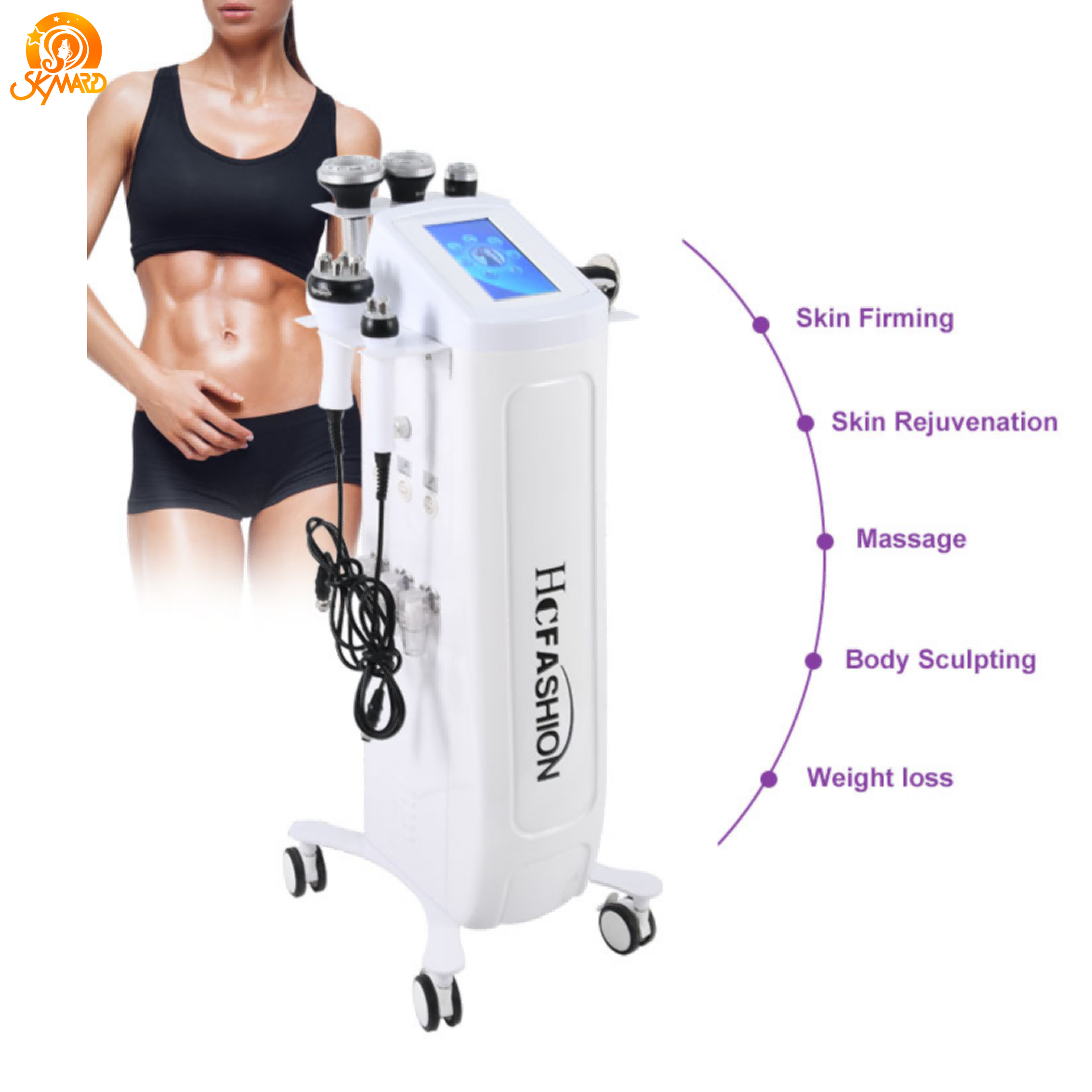 Skyward 7 in 1 Vacuum Body Slimming Ultrasound Fat Cavitation