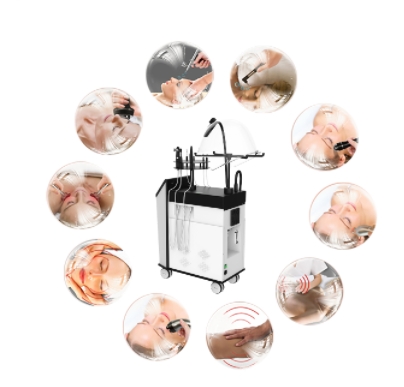 application of Hydro Oxygen Facial Machine